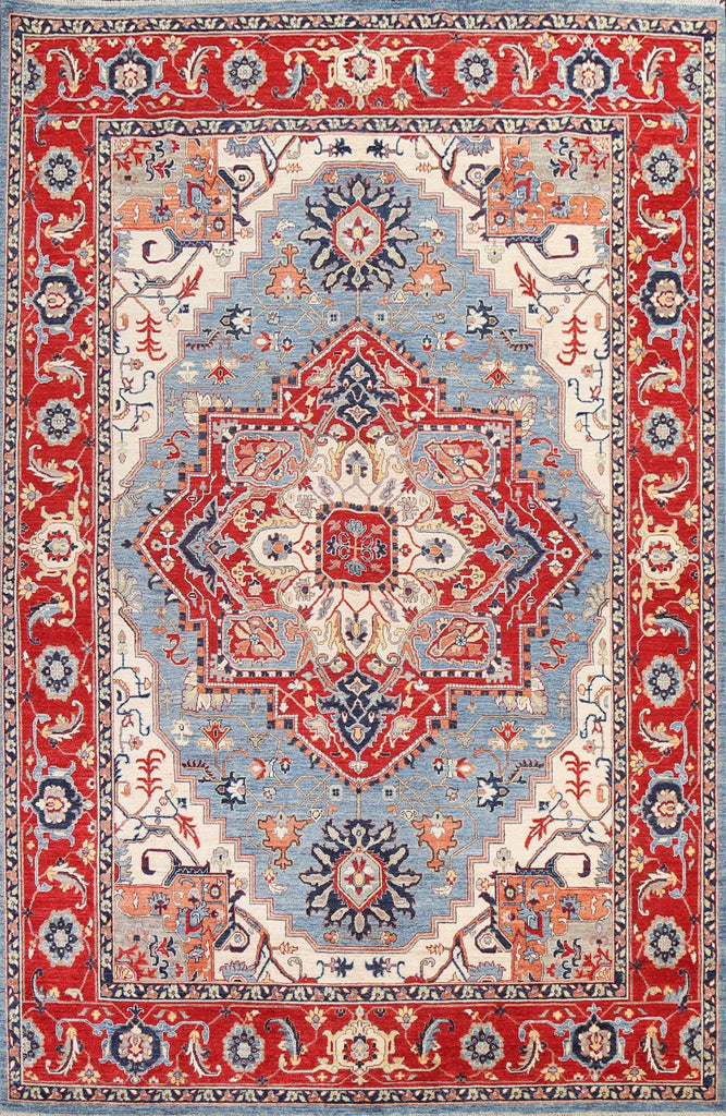 Vegetable Dye Heriz Serapi Oriental Area Rug 8x11