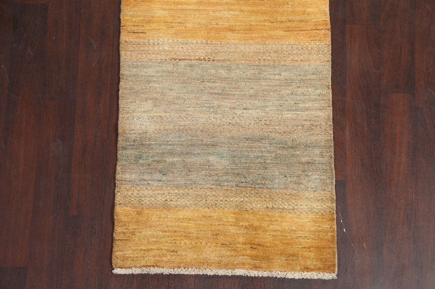 Contemporary Runner Gabbeh Kashkoli Oriental Rug 3x8