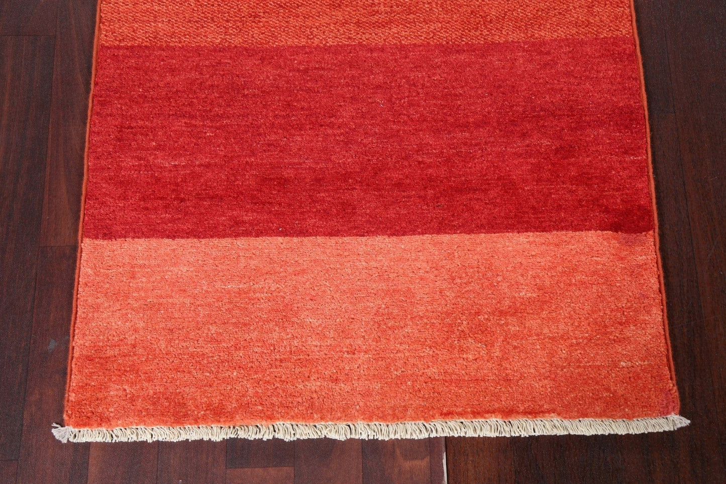 Modern Wool Gabbeh Kashkoli Oriental Runner Rug 3x10