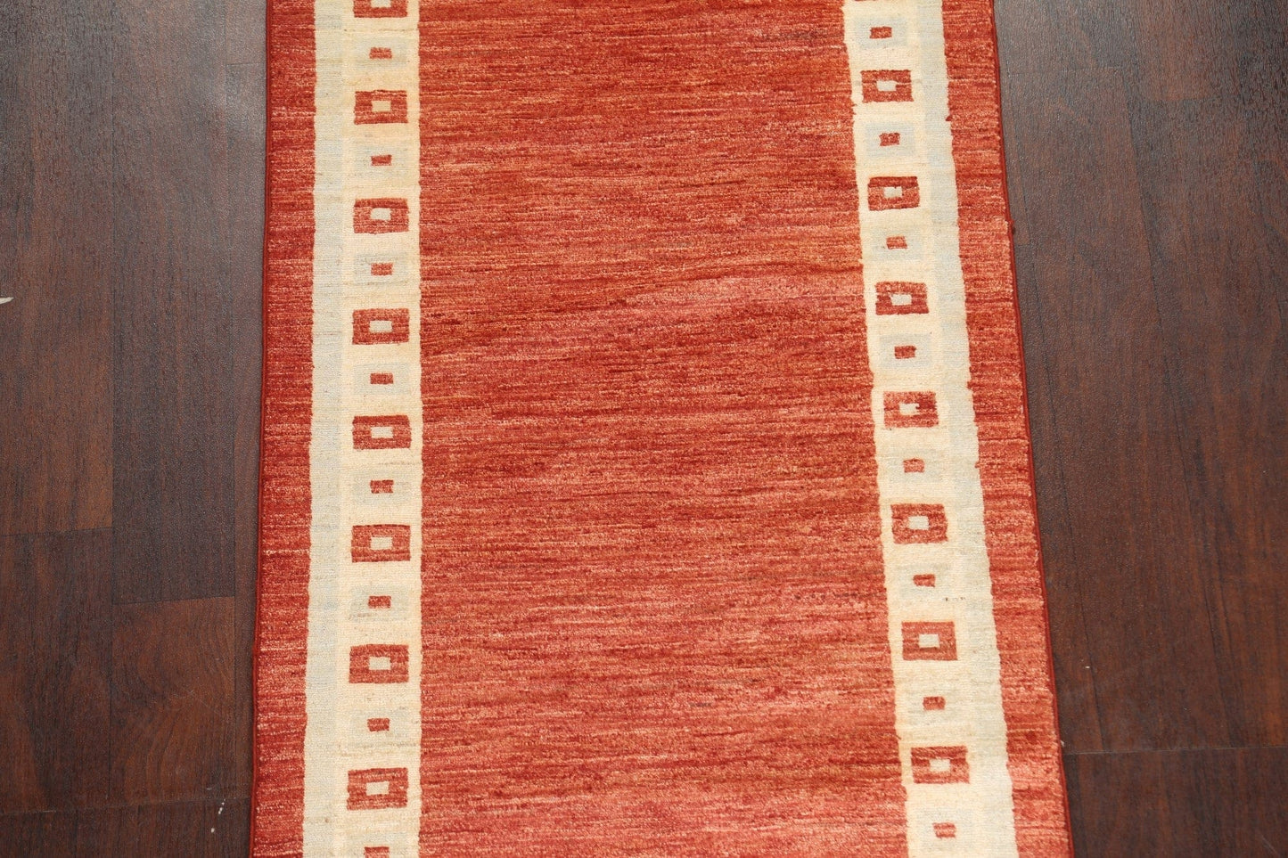 Geometric Gabbeh Kashkoli Oriental Runner Rug 3x10