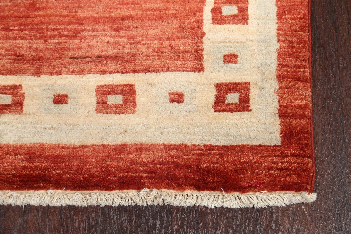 Geometric Gabbeh Kashkoli Oriental Runner Rug 3x10