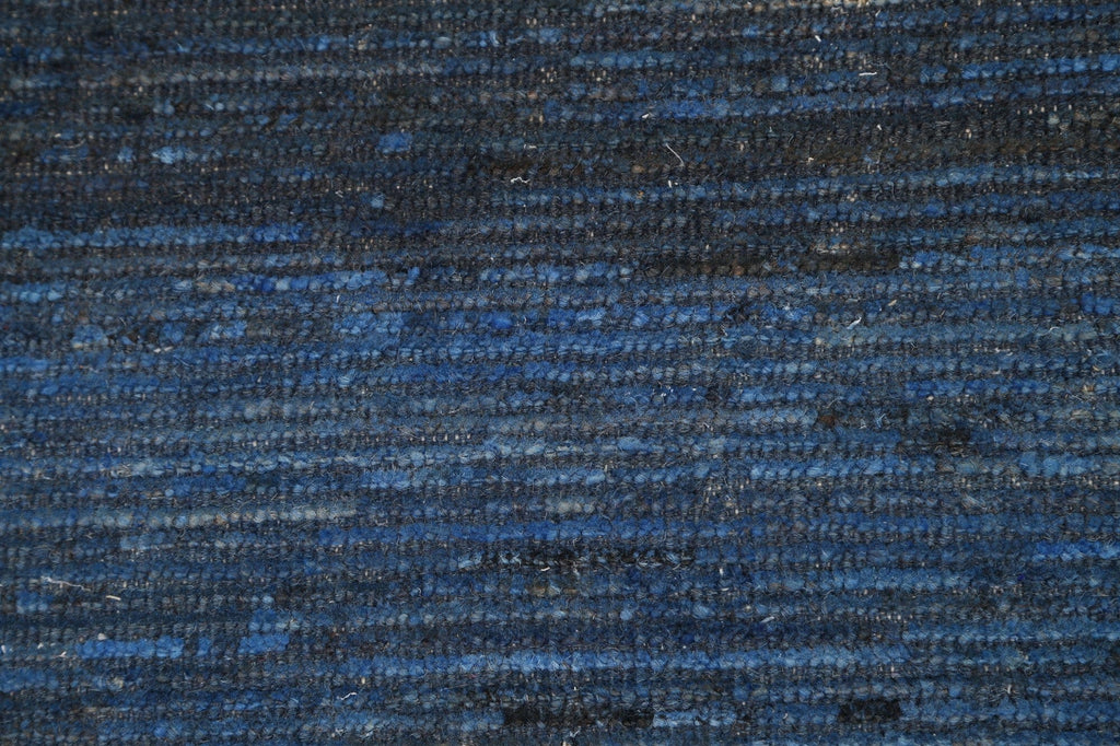 Modern Navy Blue Gabbeh Kashkoli Oriental Rug 3x6