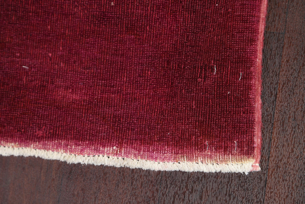 Over-Dyed Gabbeh Persian Runner Rug 2x9