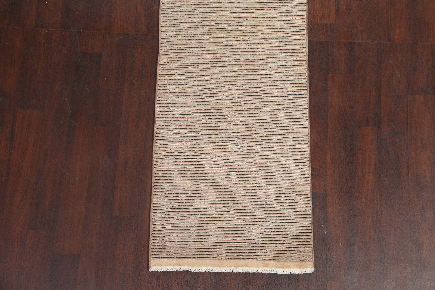 Striped Gabbeh Kashkoli Oriental Runner Rug 2x10