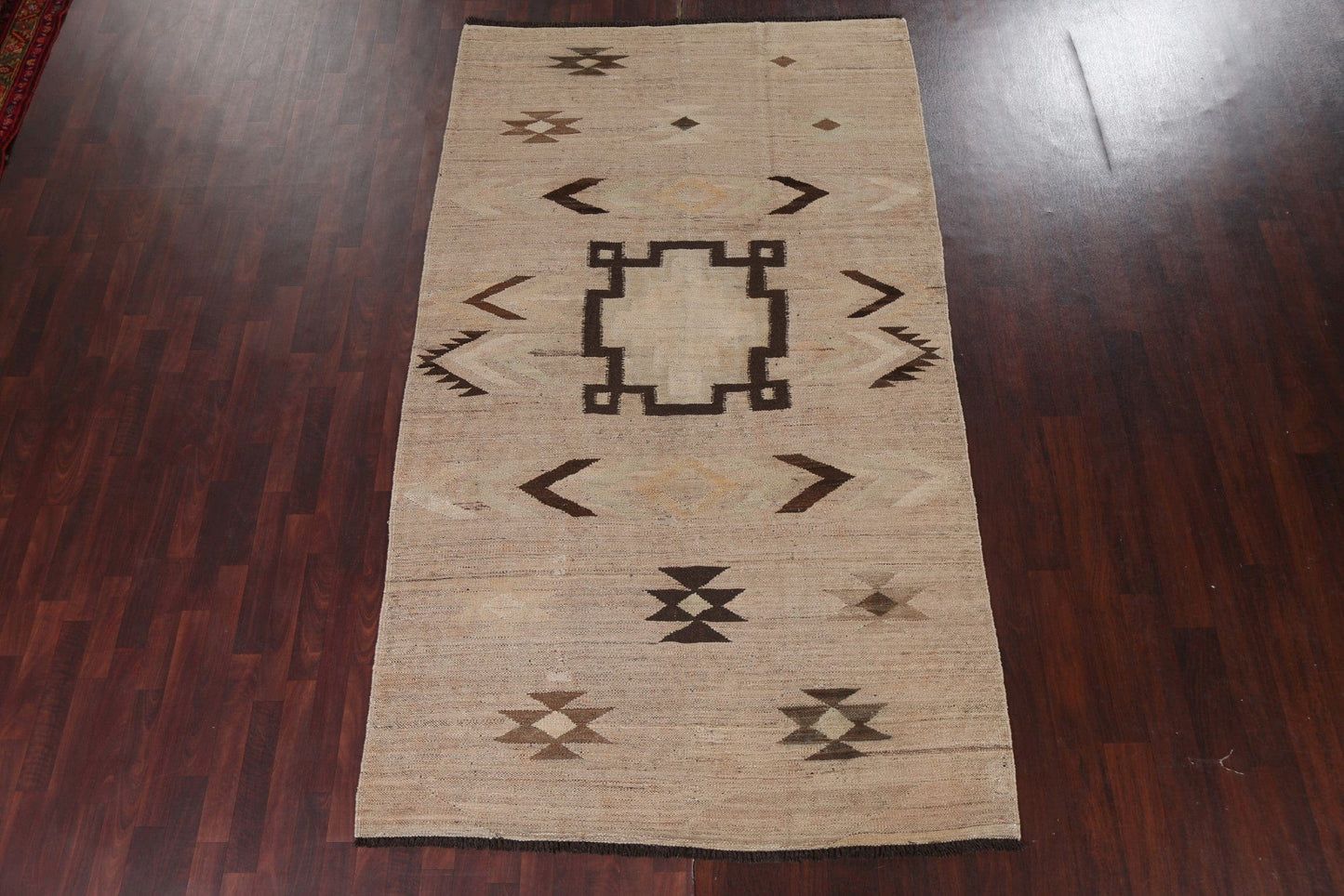 Natural Dye Kilim Oriental Area Rug 6x10