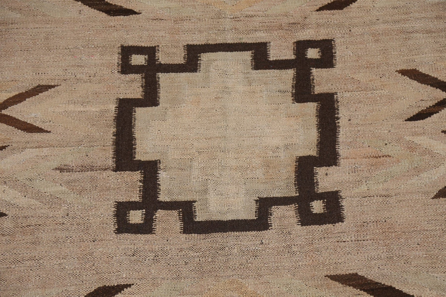 Natural Dye Kilim Oriental Area Rug 6x10