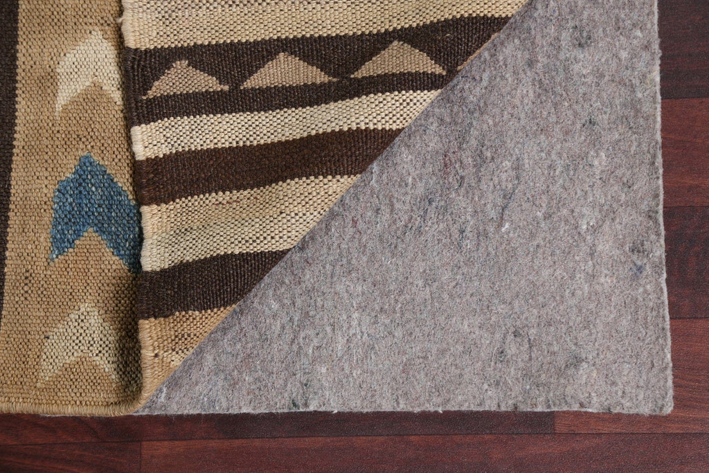 Natural Dye Kilim Oriental Wool Rug 6x13