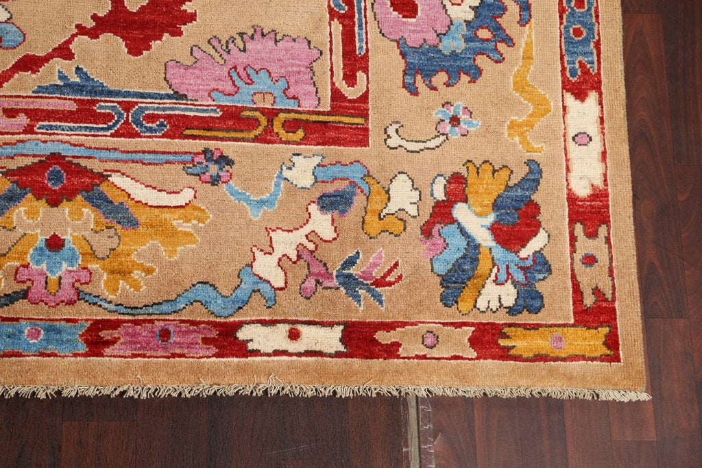 Vegetable Dye Oushak Wool Oriental Rug 8x10