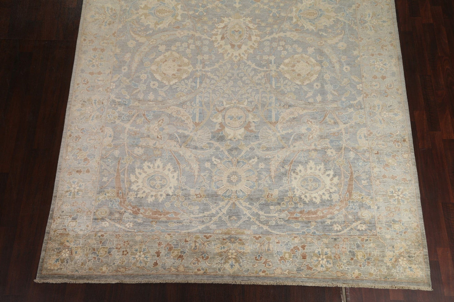 Vegetable Dye Floral Sultanabad Wool Oriental Rug 8x11