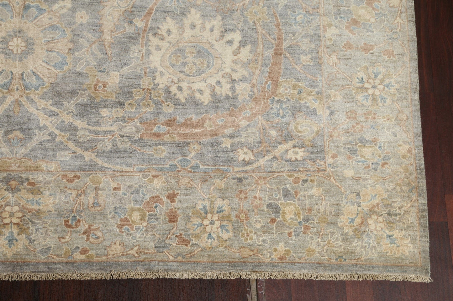 Vegetable Dye Floral Sultanabad Wool Oriental Rug 8x11