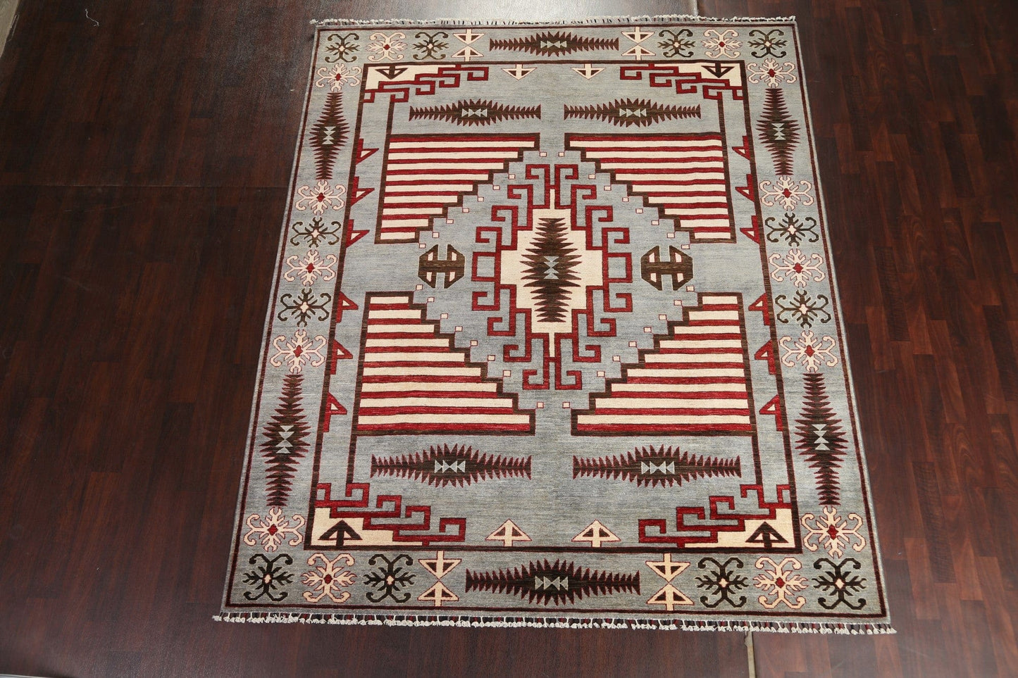 Vegetable Dye Khotan Oriental Wool Rug 8x10