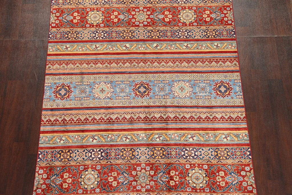 Vegetable Dye Wool Super Kazak Oriental Rug 6x8