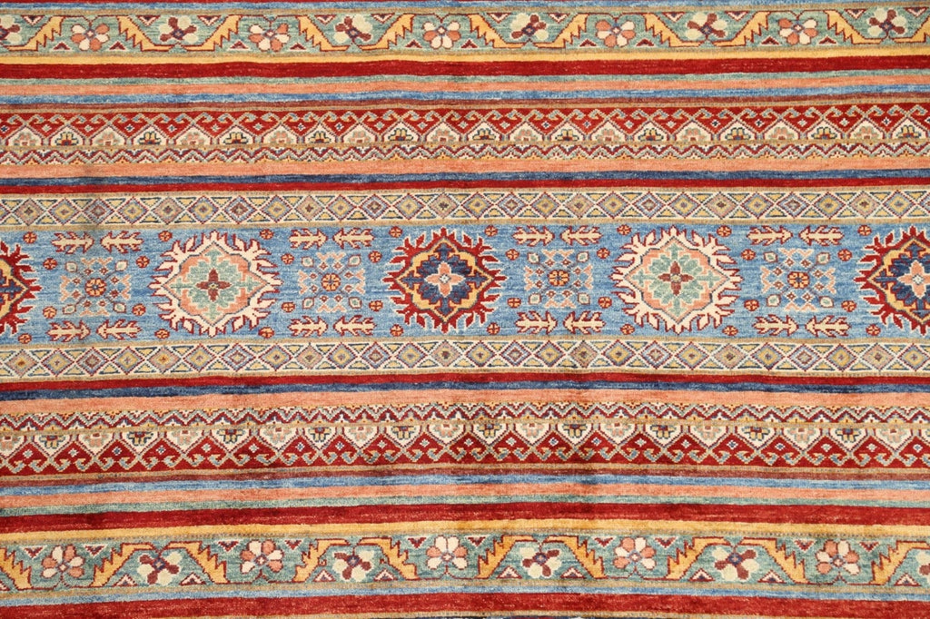 Vegetable Dye Wool Super Kazak Oriental Rug 6x8