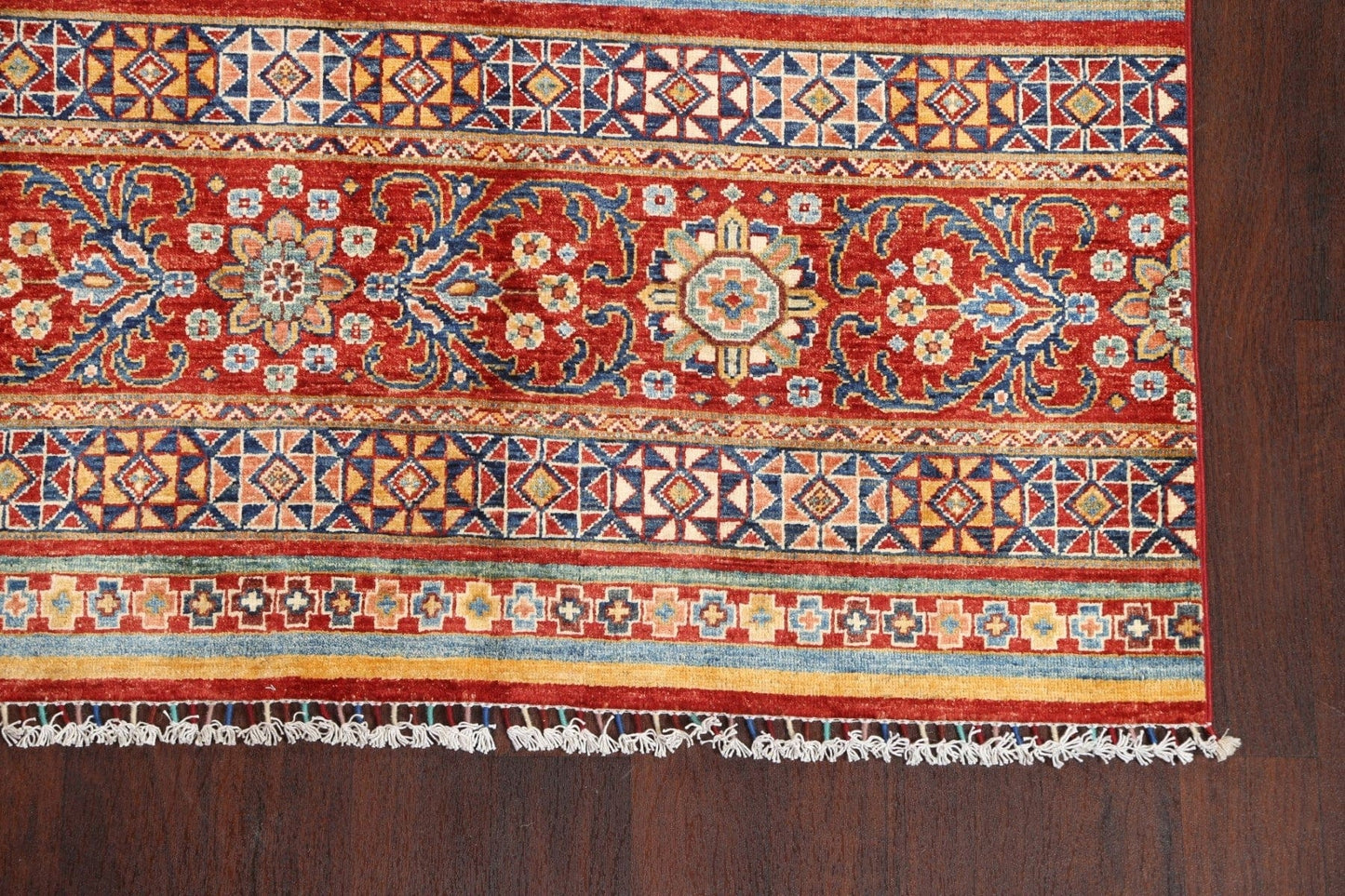 Vegetable Dye Wool Super Kazak Oriental Rug 6x8