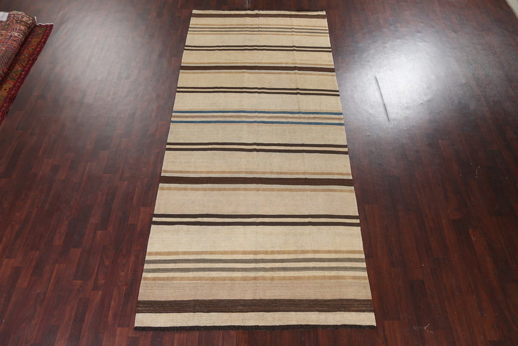 Kilim Natural Dye Wool Oriental Rug 6x13