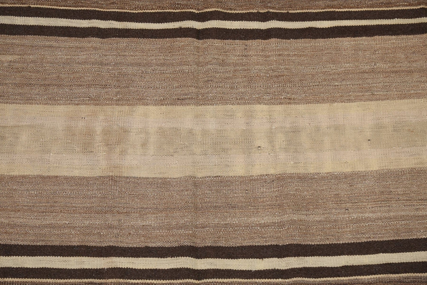 Natural Dye Striped Kilim Oriental Area Rug 5x7