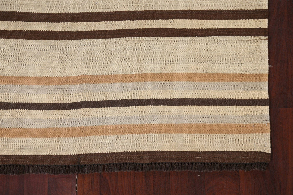 Natural Dye Kilim Oriental Area Rug 5x6