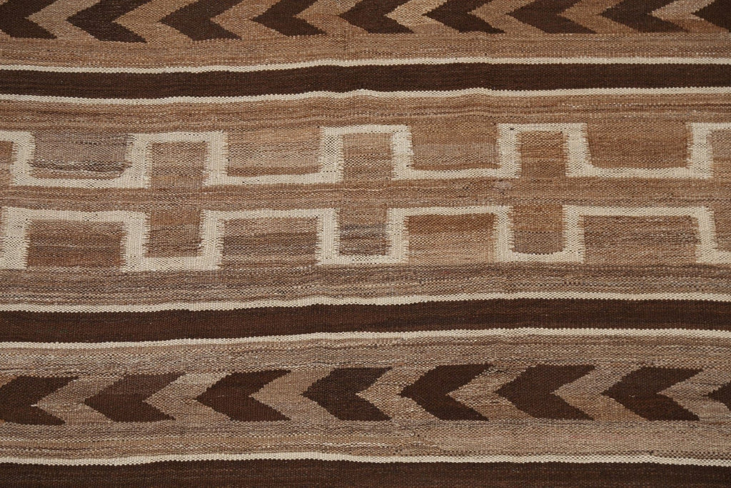 Natural Dye Tribal Kilim Oriental Area Rug 5x7