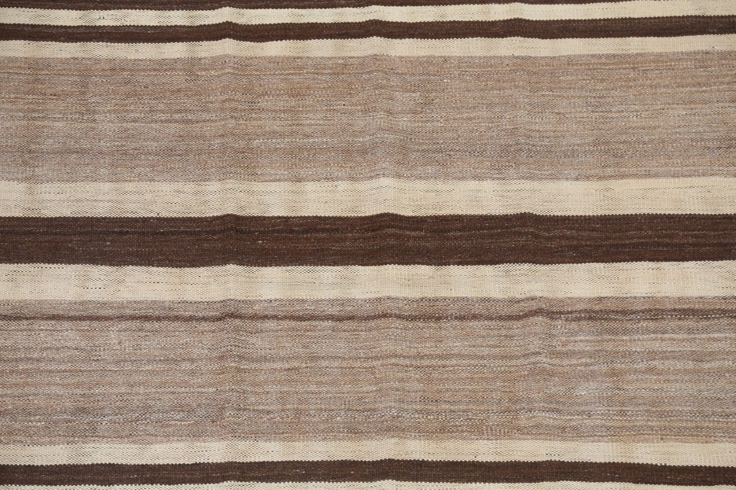 Natural Dye Striped Kilim Oriental Area Rug 5x7