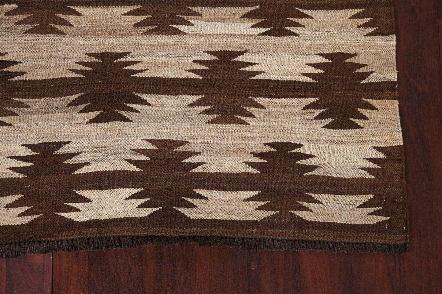 Natural Dye Kilim Oriental Area Rug 5x7