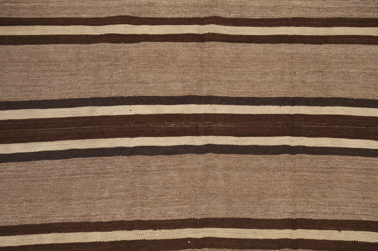 Natural Dye Striped Kilim Oriental Area Rug 5x7