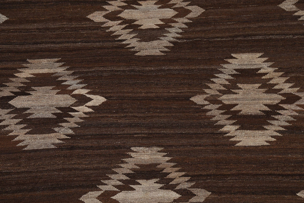 Natural Dye Kilim Oriental Area Rug 5x7