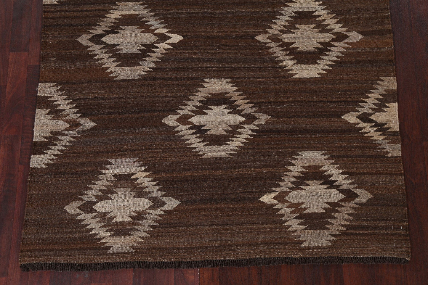 Natural Dye Kilim Oriental Area Rug 5x7