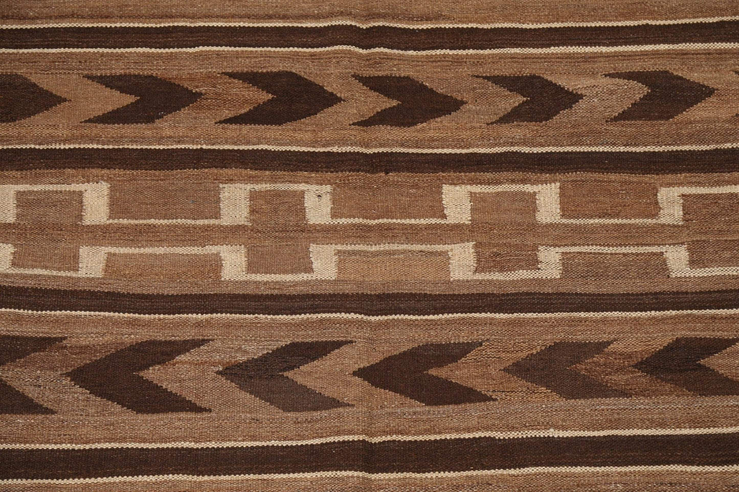 Natural Dye Tribal Kilim Oriental Area Rug 5x7