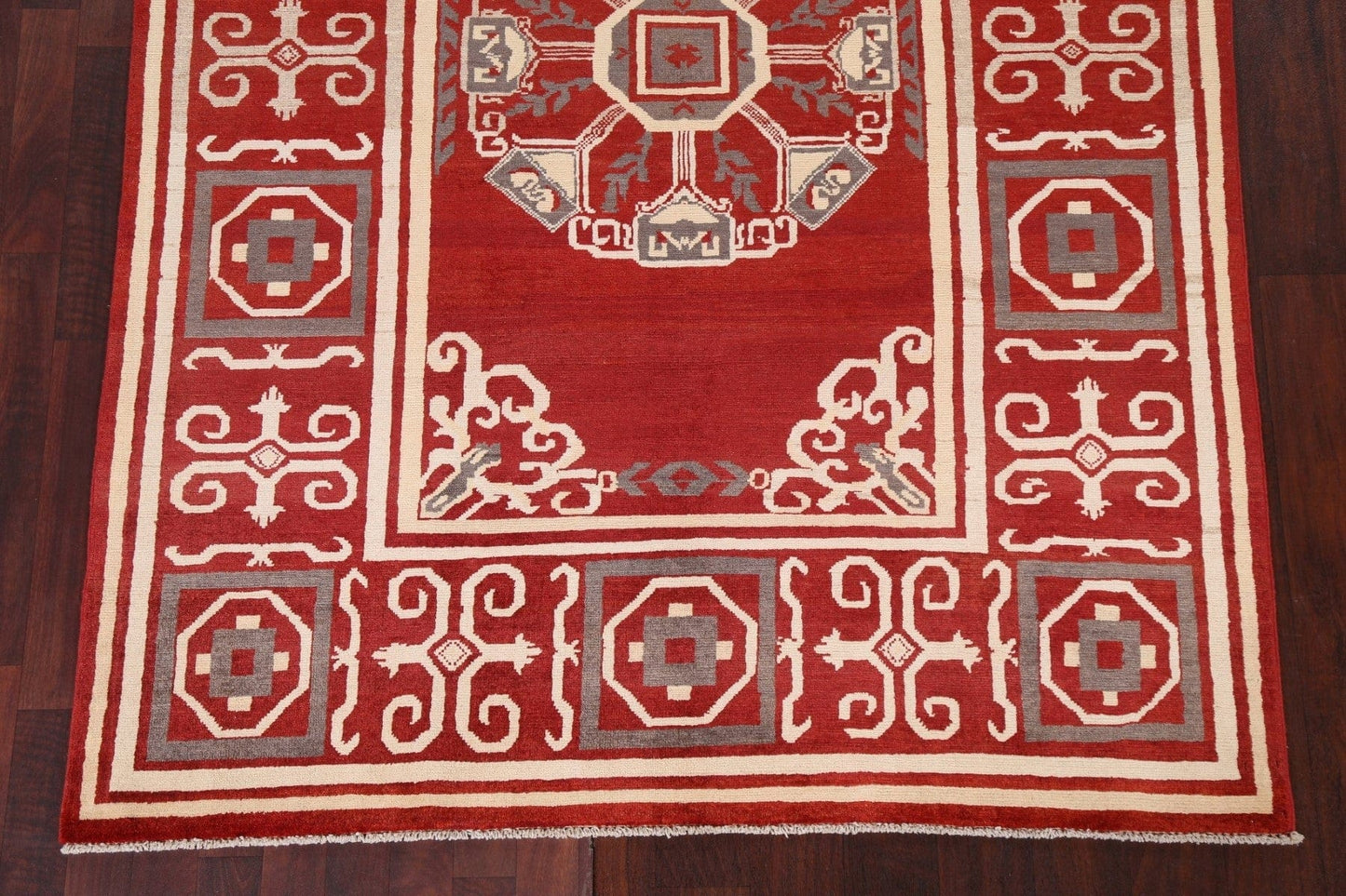 Geometric Gabbeh Kashkoli Oriental Area 5x8