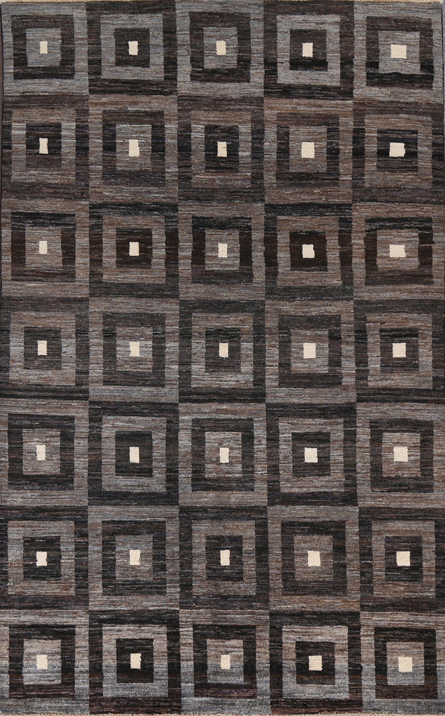 Contemporary Gabbeh Kashkoli Oriental 5x8