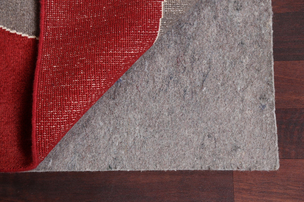 Modern Red Gabbeh Kashkoli Oriental Area Rug 6x9