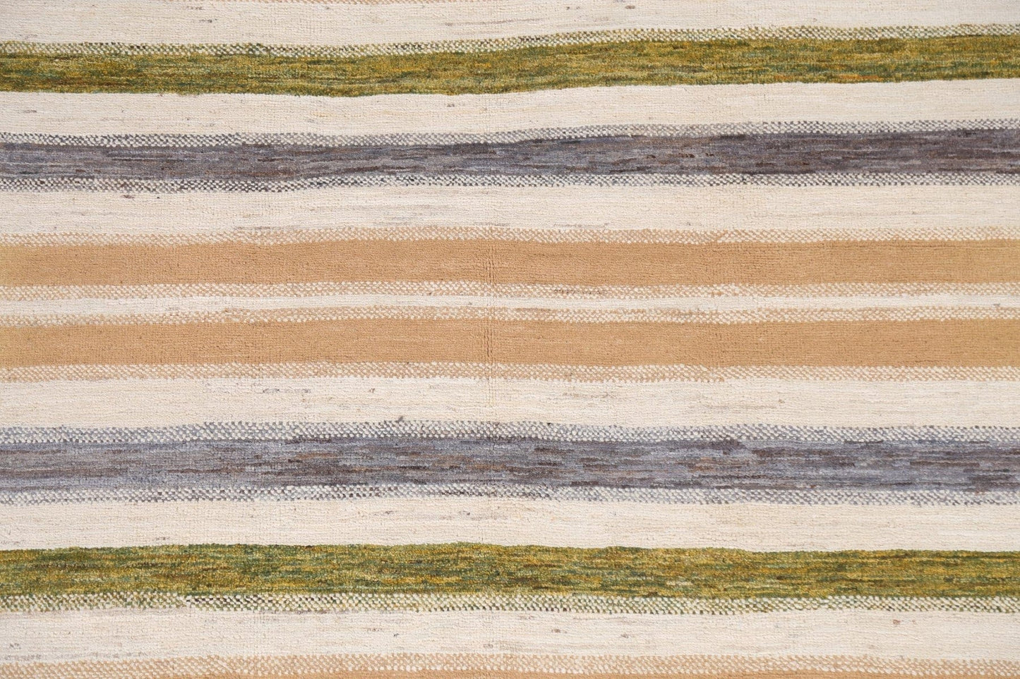 Striped Gabbeh Kashkoli Oriental Area Rug 5x8