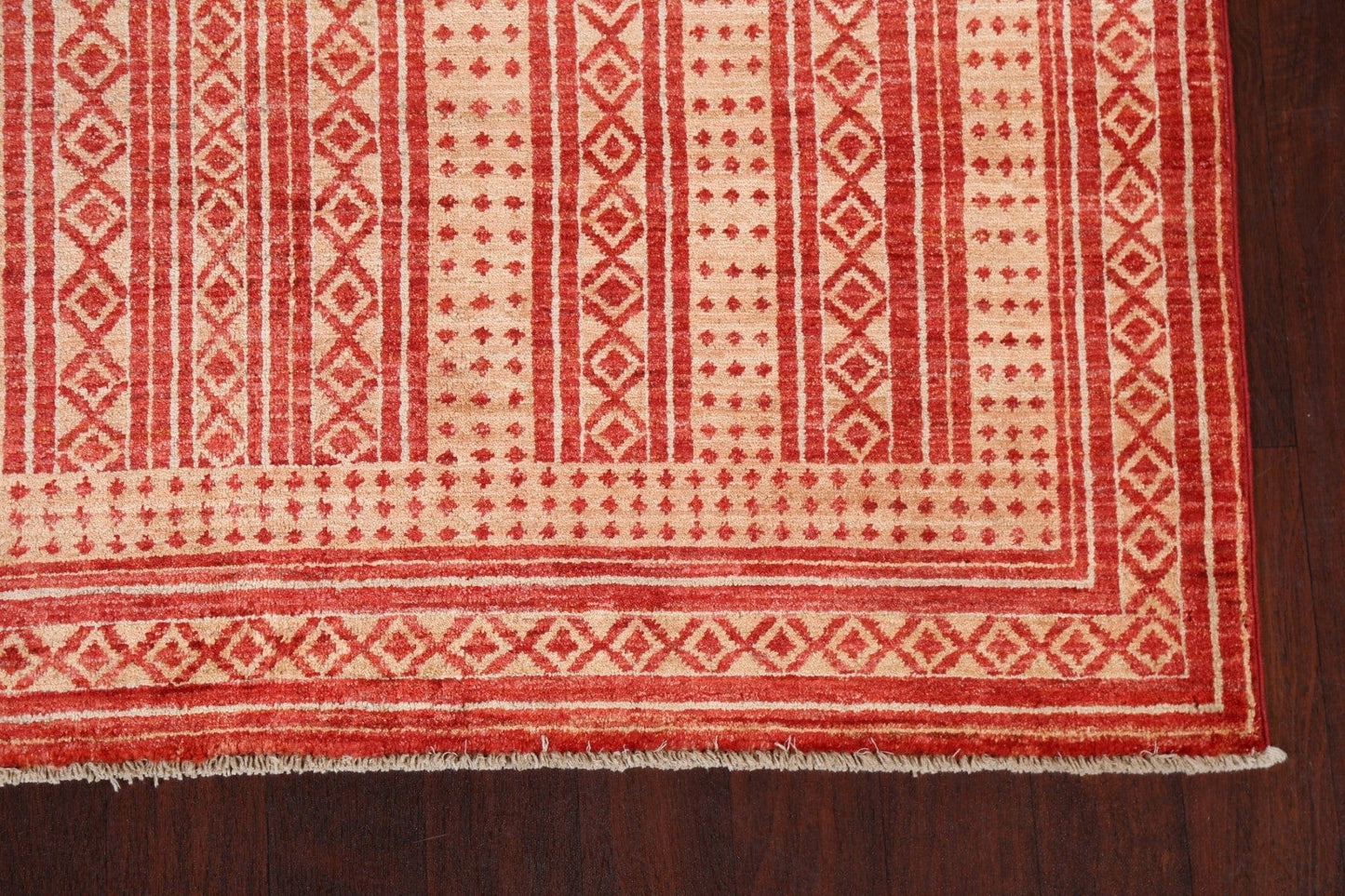 Handmade Wool Gabbeh Kashkoli Oriental Area Rug 6x8