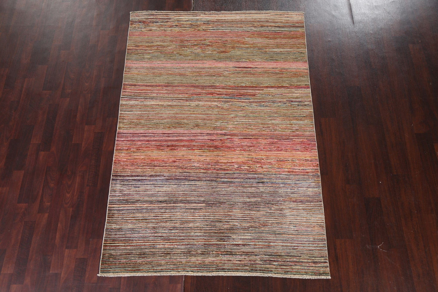 Handmade Gabbeh Kashkoli Oriental Area Rug 5x8