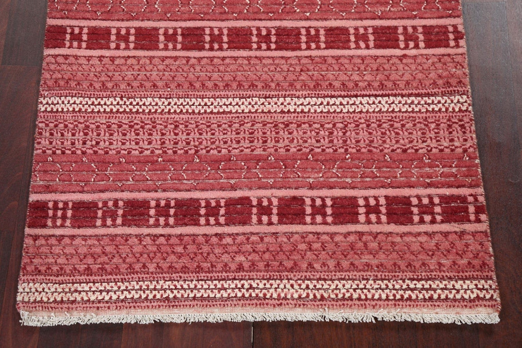 Handmade Gabbeh Kashkoli Oriental Wool Rug 3x5