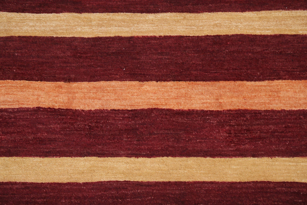 Striped Gabbeh Kashkoli Oriental Rug 3x5