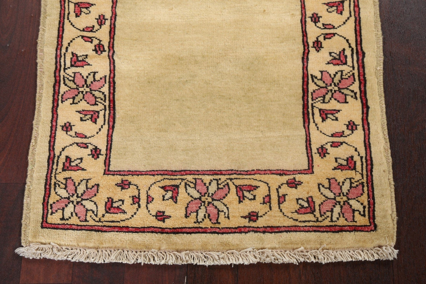 Handmade Gabbeh Kashkoli Oriental Wool Rug 2x3