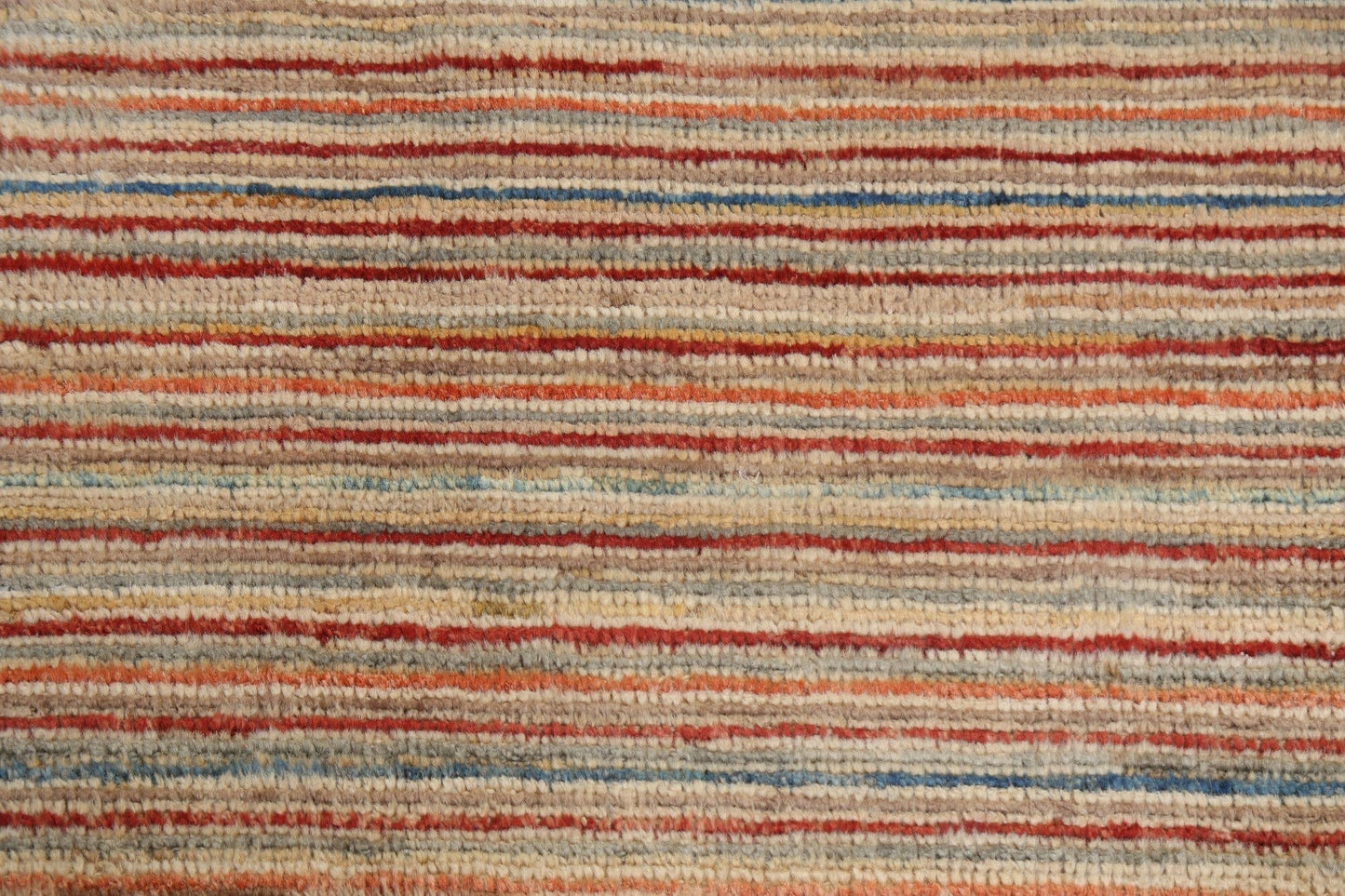 Striped Gabbeh Kashkoli Oriental Wool Rug 3x4