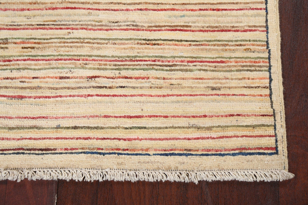 Handmade Gabbeh Kashkoli Oriental Rug 3x4