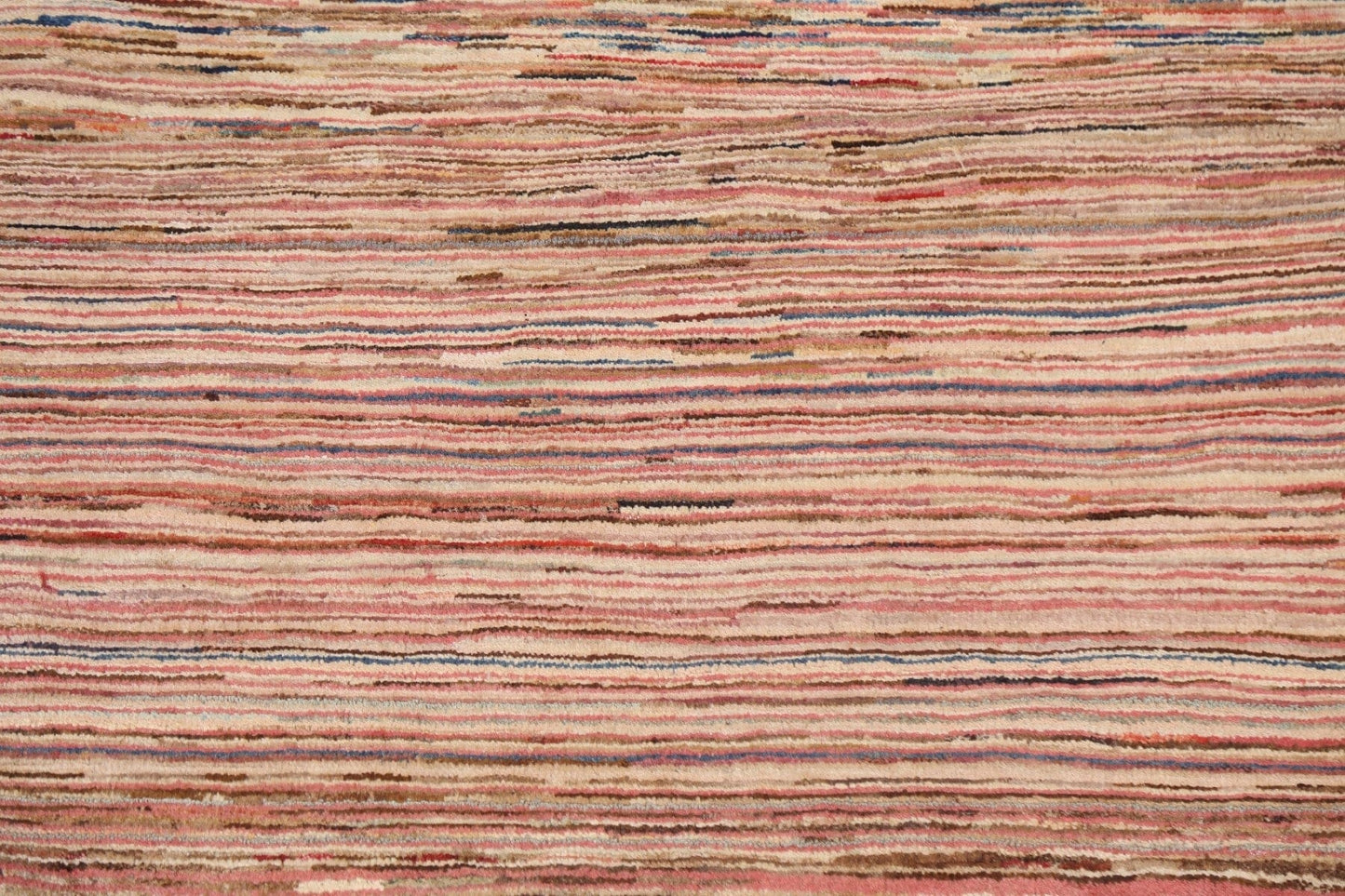 Striped Wool Gabbeh Kashkoli Oriental Rug 3x4