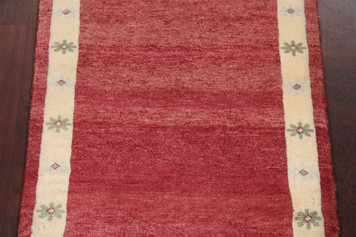 Handmade Wool Gabbeh Kashkoli Oriental Rug 2x3