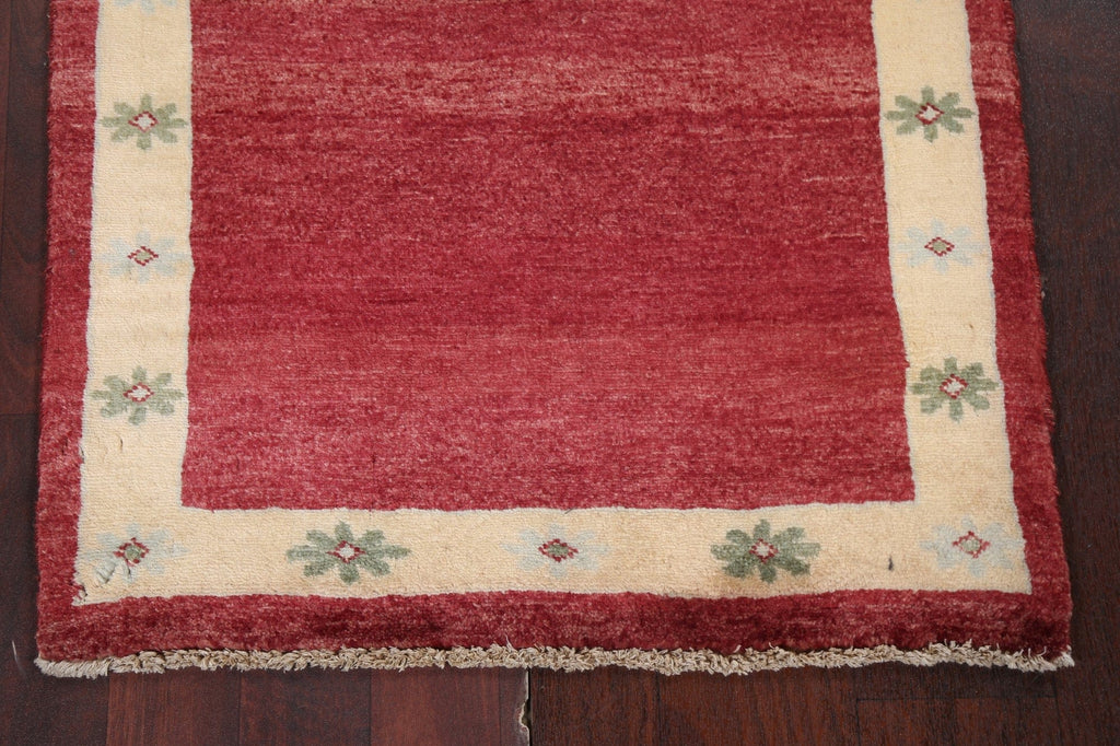 Handmade Wool Gabbeh Kashkoli Oriental Rug 2x3