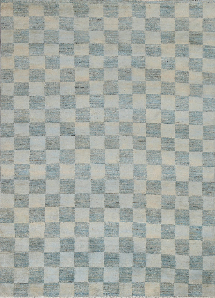 Checkered Gabbeh Kashkoli Oriental Area Rug 5x7