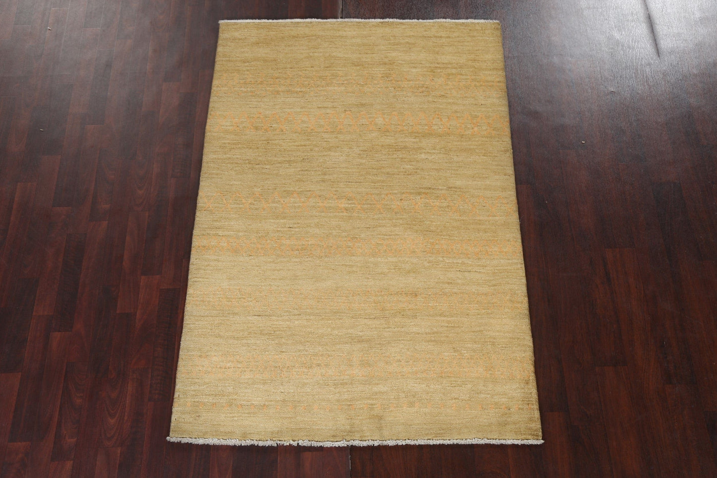 Handmade Gabbeh Kashkoli Oriental Area Rug 5x7