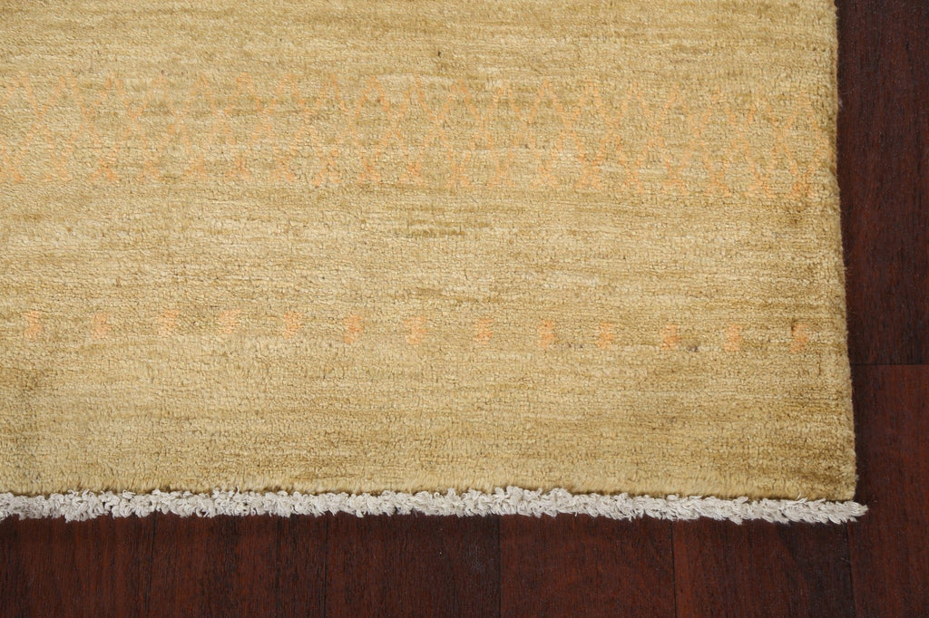 Handmade Gabbeh Kashkoli Oriental Area Rug 5x7