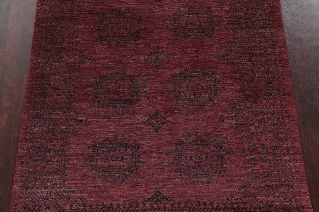 Handmade Gabbeh Kashkoli Oriental Rug 6x7