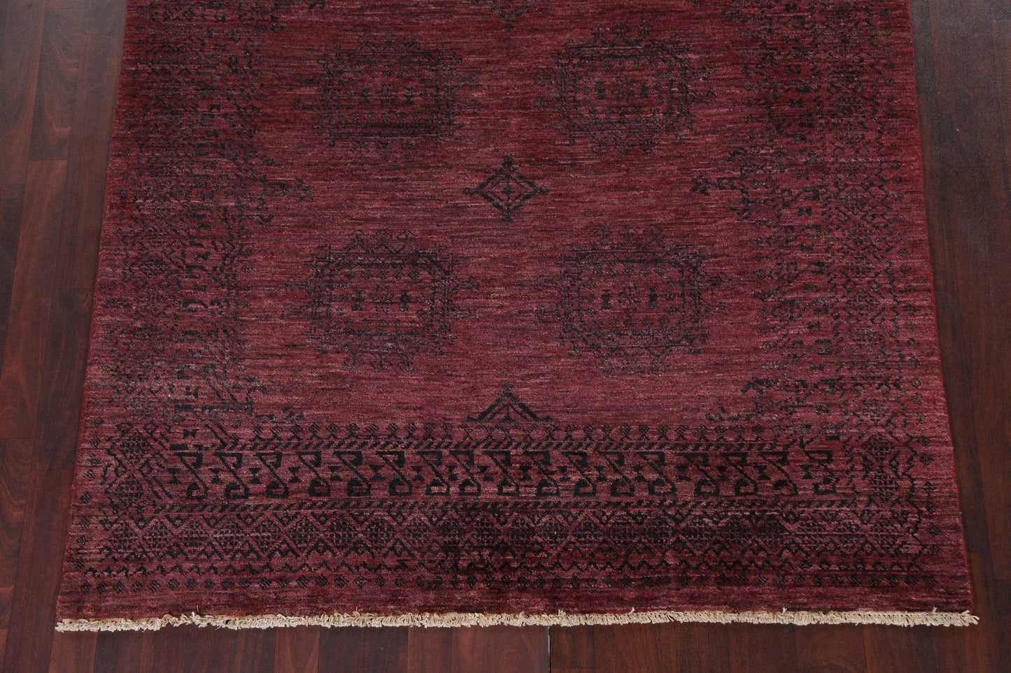 Handmade Gabbeh Kashkoli Oriental Rug 6x7