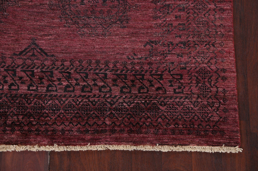 Handmade Gabbeh Kashkoli Oriental Rug 6x7