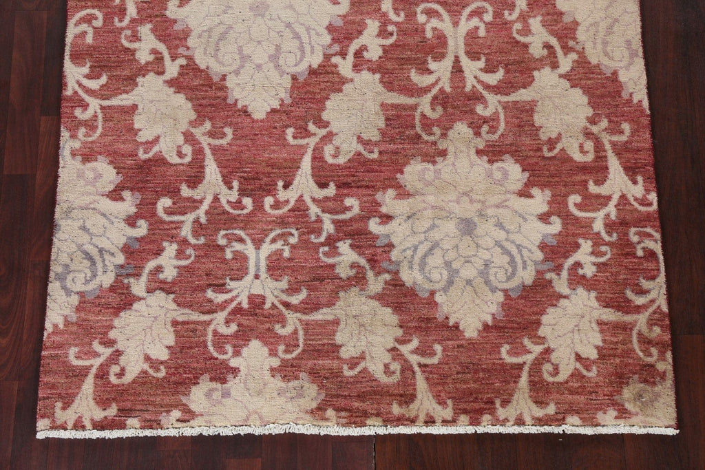 Handmade Wool Gabbeh Kashkoli Oriental Rug 5x7