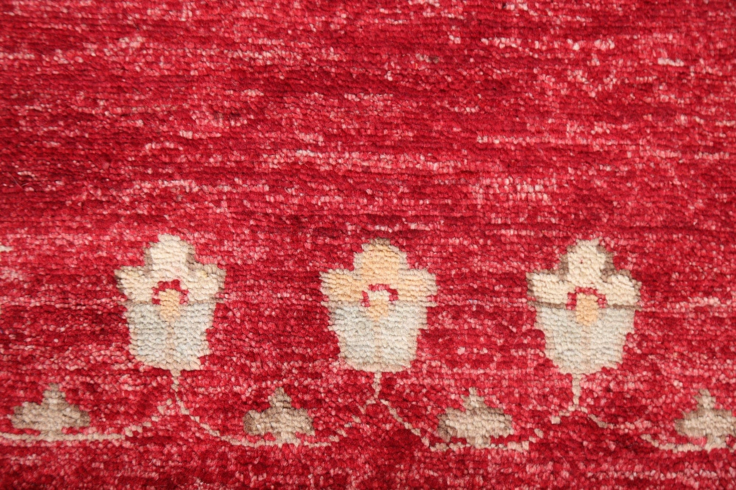 Red Wool Gabbeh Kashkoli Oriental Rug 2x3